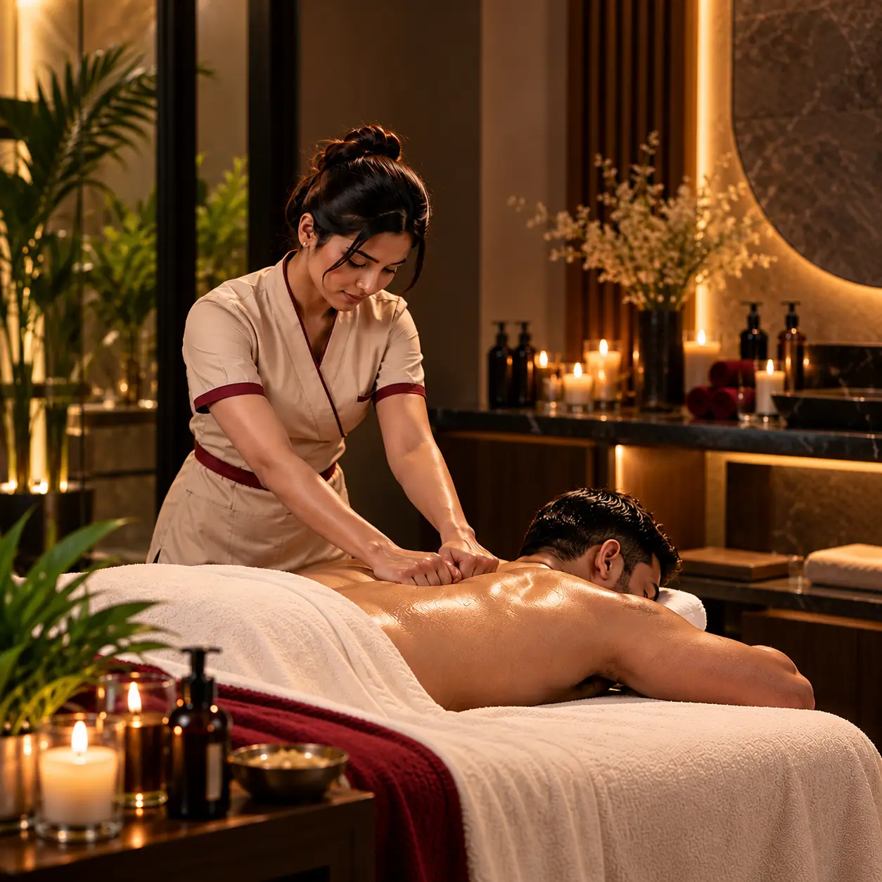 Ayurvedic Abhyanga Massage in Hennur, Bengaluru